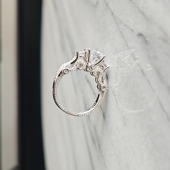 Vintage Style ring, size 6 or 9, 925 Sterling Silver - Picture 4 of 4